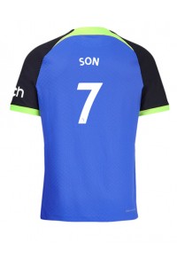 Tottenham Hotspur Son Heung-min #7 Fotballdrakt Borte Klær 2022-23 Korte ermer